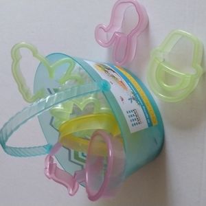 Sweet Creations 10 Spring Cookie Cutters with Basket